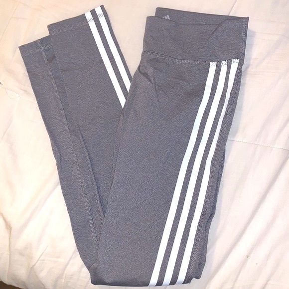 ADIDAS GREY ACTIVEWEAR LEGGINGS - Picture 1 of 4